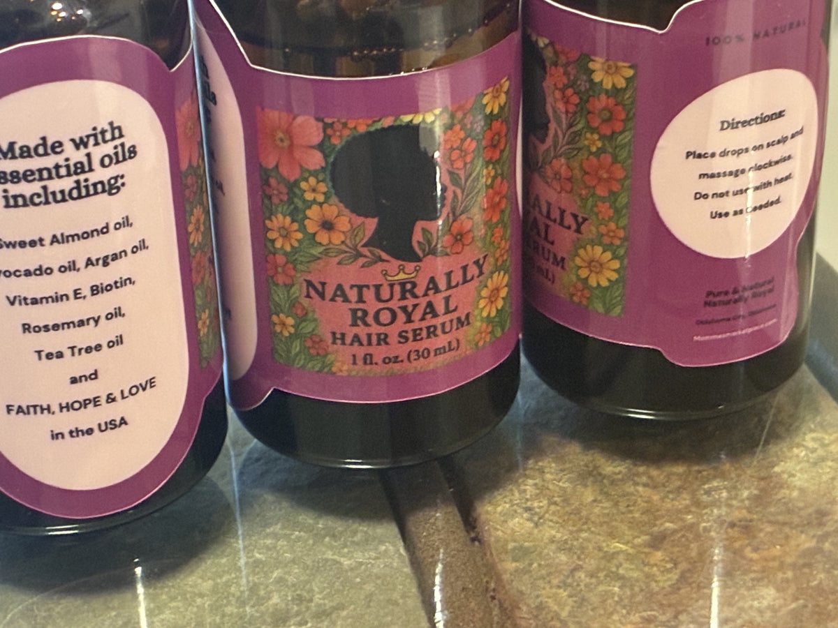 Naturally Royal Hair Serum-Terrific Two-fer
